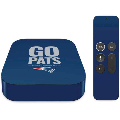 NFL New England Patriots Team Motto Apple TV Skin