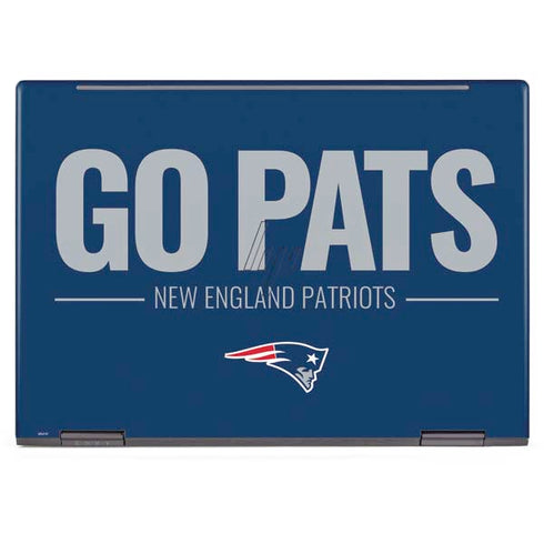 NFL New England Patriots Team Motto HP Envy Skin