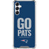 NFL New England Patriots Team Motto Galaxy A15 5G Clear Case