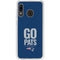 NFL New England Patriots Team Motto Galaxy A20 Clear Case