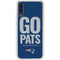 NFL New England Patriots Team Motto Galaxy A50 Clear Case