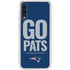 NFL New England Patriots Team Motto Galaxy A50 Clear Case