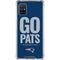 NFL New England Patriots Team Motto Galaxy A51 5G Clear Case