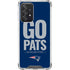 NFL New England Patriots Team Motto Galaxy A52 5G Clear Case
