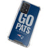 NFL New England Patriots Team Motto Galaxy A52 5G Clear Case