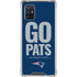 NFL New England Patriots Team Motto Galaxy A71 5G Clear Case