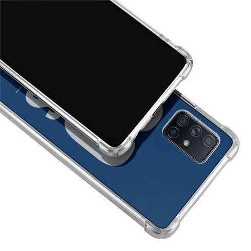 NFL New England Patriots Team Motto Galaxy A71 5G Clear Case
