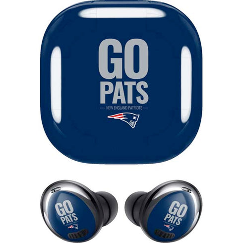 NFL New England Patriots Team Motto Galaxy Buds Pro Skin