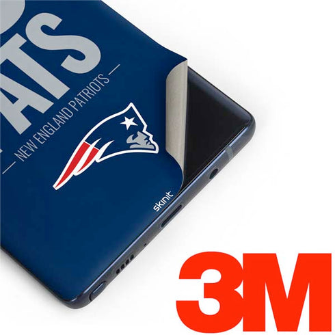NFL New England Patriots Team Motto Galaxy Note 9 Skin