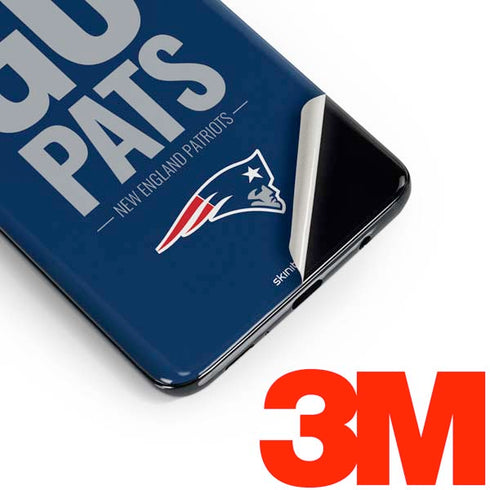 NFL New England Patriots Team Motto Galaxy S10 Plus Skin