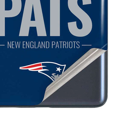 NFL New England Patriots Team Motto Galaxy S20 Fan Edition Skin