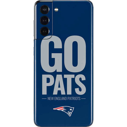 NFL New England Patriots Team Motto Galaxy S21 5G Skin