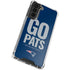 NFL New England Patriots Team Motto Galaxy S21 FE Clear Case
