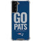 NFL New England Patriots Team Motto Galaxy S21 Plus 5G Clear Case