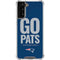 NFL New England Patriots Team Motto Galaxy S22 Plus Clear Case