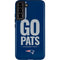 NFL New England Patriots Team Motto Galaxy S22 Plus Pro Case