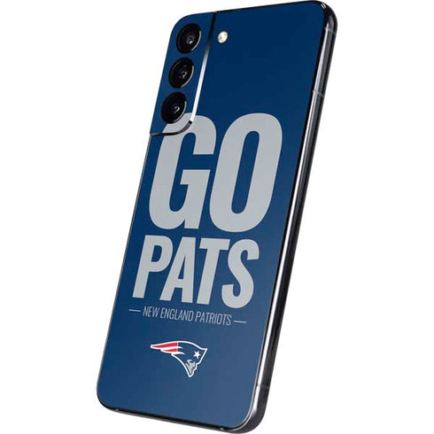 NFL New England Patriots Team Motto Galaxy S22 Plus Skin
