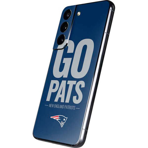 NFL New England Patriots Team Motto Galaxy S22 Skin