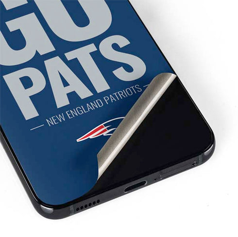 NFL New England Patriots Team Motto Galaxy S22 Skin