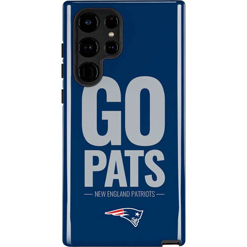 NFL New England Patriots Team Motto Galaxy S22 Ultra Pro Case