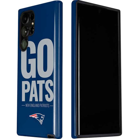 NFL New England Patriots Team Motto Galaxy S22 Ultra Pro Case