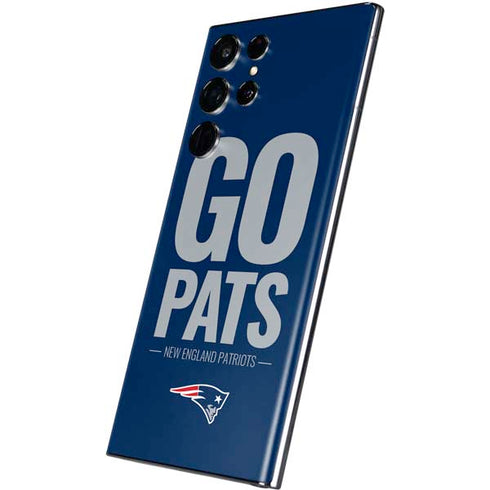 NFL New England Patriots Team Motto Galaxy S22 Ultra Skin
