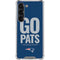 NFL New England Patriots Team Motto Galaxy S23 Clear Case
