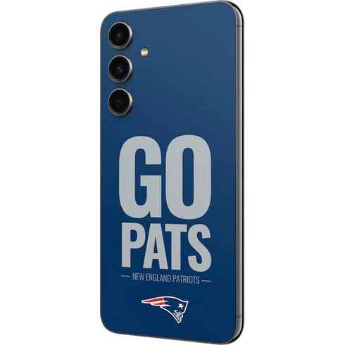 NFL New England Patriots Team Motto Galaxy S23 FE Skin