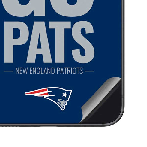 NFL New England Patriots Team Motto Galaxy S23 FE Skin