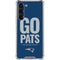 NFL New England Patriots Team Motto Galaxy S23 Plus Clear Case