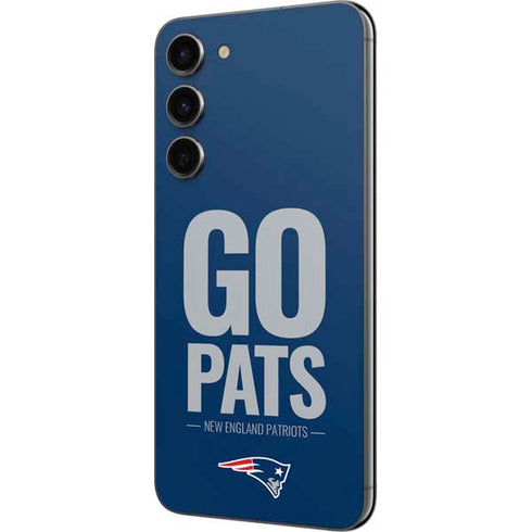 NFL New England Patriots Team Motto Galaxy S23 Plus Skin