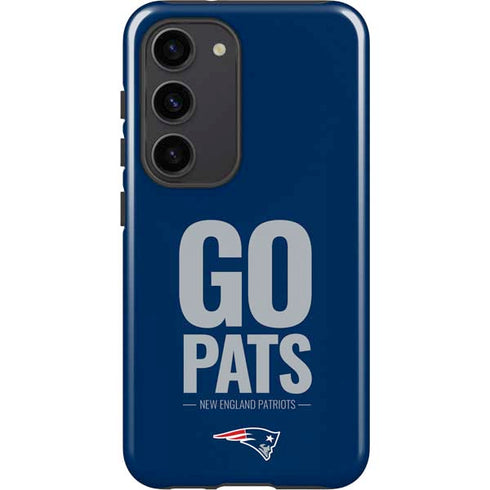NFL New England Patriots Team Motto Galaxy S23 Pro Case