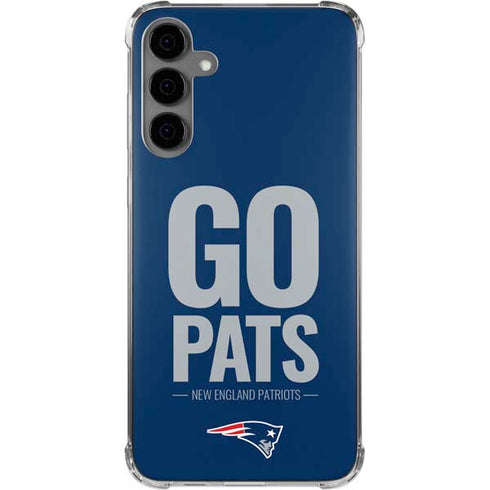 NFL New England Patriots Team Motto Galaxy S24 Plus Clear Case