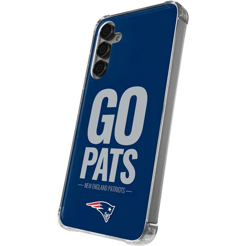 NFL New England Patriots Team Motto Galaxy S24 Plus Clear Case