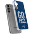NFL New England Patriots Team Motto Galaxy S24 Plus Clear Case