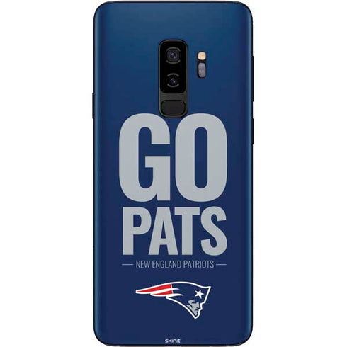 NFL New England Patriots Team Motto Galaxy S9 Plus Skin