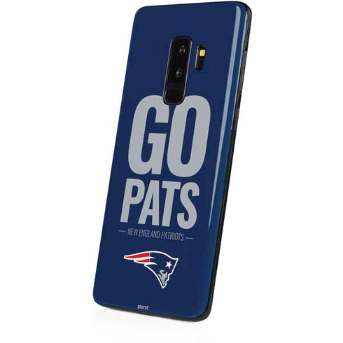 NFL New England Patriots Team Motto Galaxy S9 Plus Skin