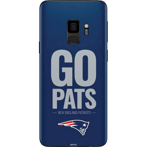 NFL New England Patriots Team Motto Galaxy S9 Skin