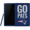 NFL New England Patriots Team Motto Samsung Galaxy Tab Skin