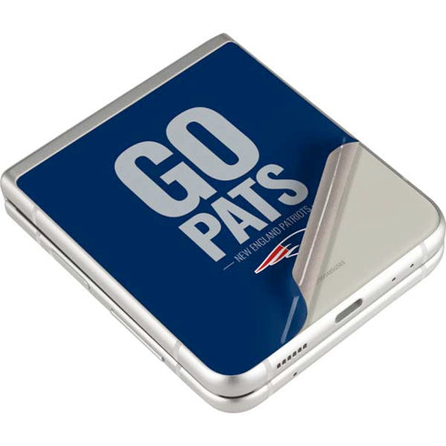 NFL New England Patriots Team Motto Galaxy Z Flip3 5G Skin