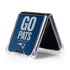 NFL New England Patriots Team Motto Galaxy Z Flip5 5G Clear Case