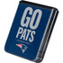 NFL New England Patriots Team Motto Galaxy Z Flip5 5G Skin