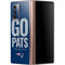 NFL New England Patriots Team Motto Galaxy Z Fold2 5G Skin
