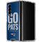 NFL New England Patriots Team Motto Galaxy Z Fold4 5G Clear Case