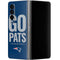NFL New England Patriots Team Motto Galaxy Z Fold4 5G Skin
