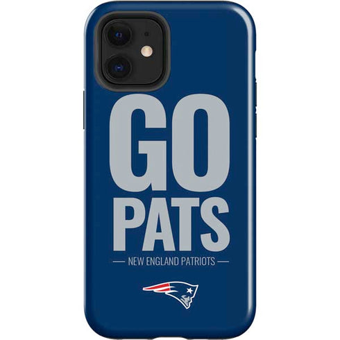NFL New England Patriots Team Motto iPhone 12 Impact Case