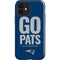 NFL New England Patriots Team Motto iPhone 12 Impact Case