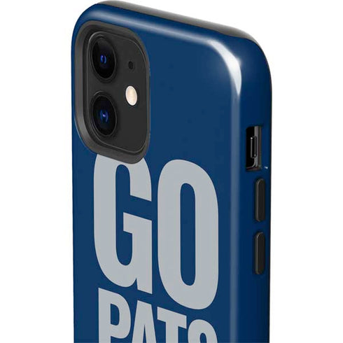 NFL New England Patriots Team Motto iPhone 12 Impact Case