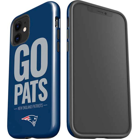 NFL New England Patriots Team Motto iPhone 12 Impact Case