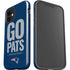 NFL New England Patriots Team Motto iPhone 12 Impact Case